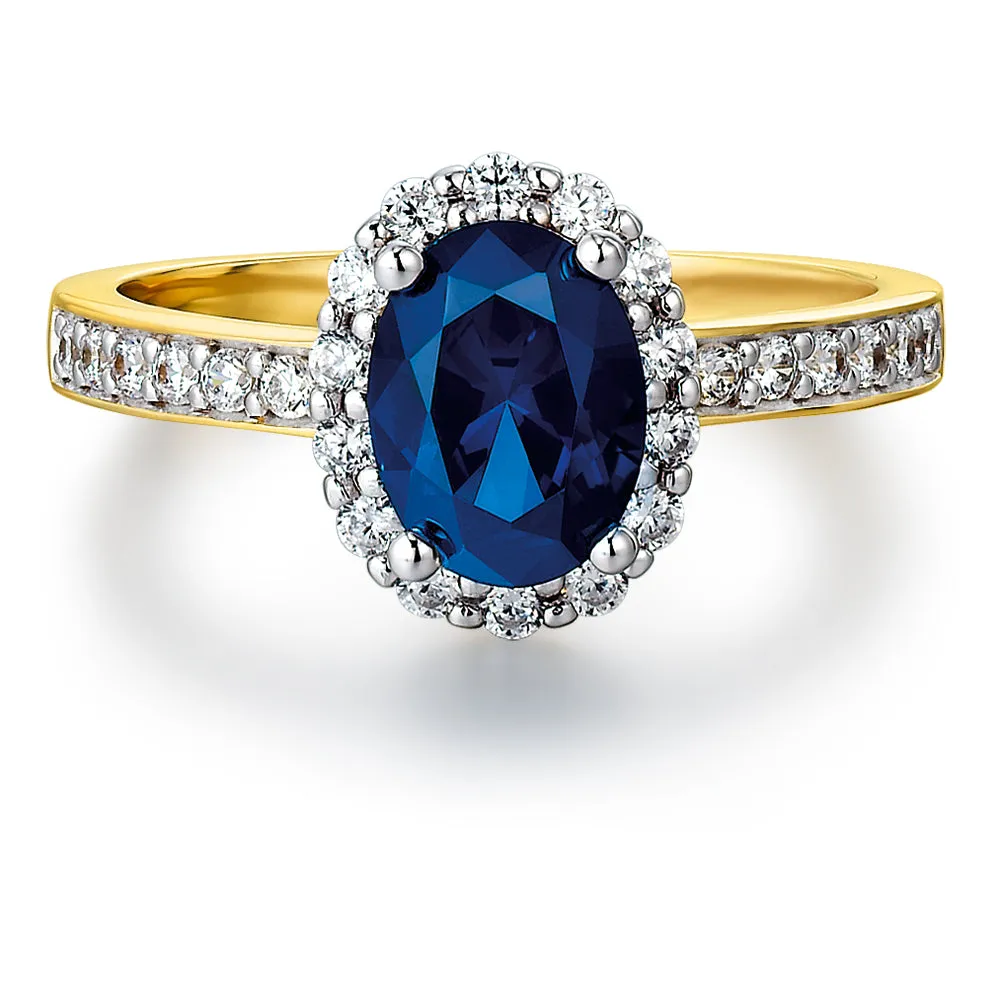 Tru-Sapphire Cincature Ring Set