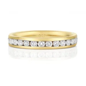 Wedding Band 18ct Gold Diamond Eternity Ring WQ237/I