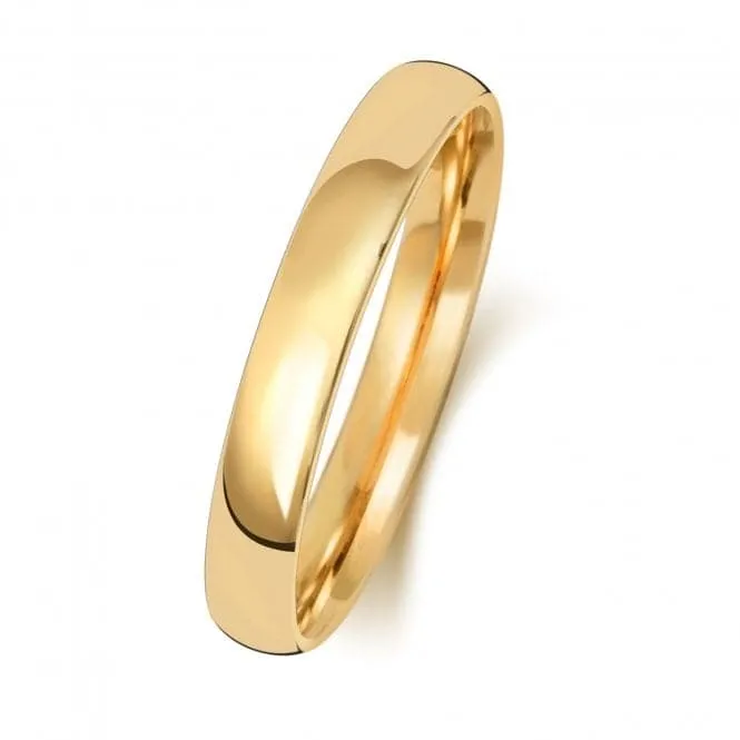 Wedding Band 18K Slight Court 3mm-1.7 Wedding  Ring WQ113H/I