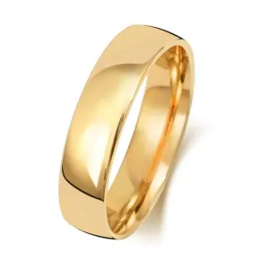 Wedding Band 18K Slight Court 5mm-1.2 Wedding  Ring WQ115L