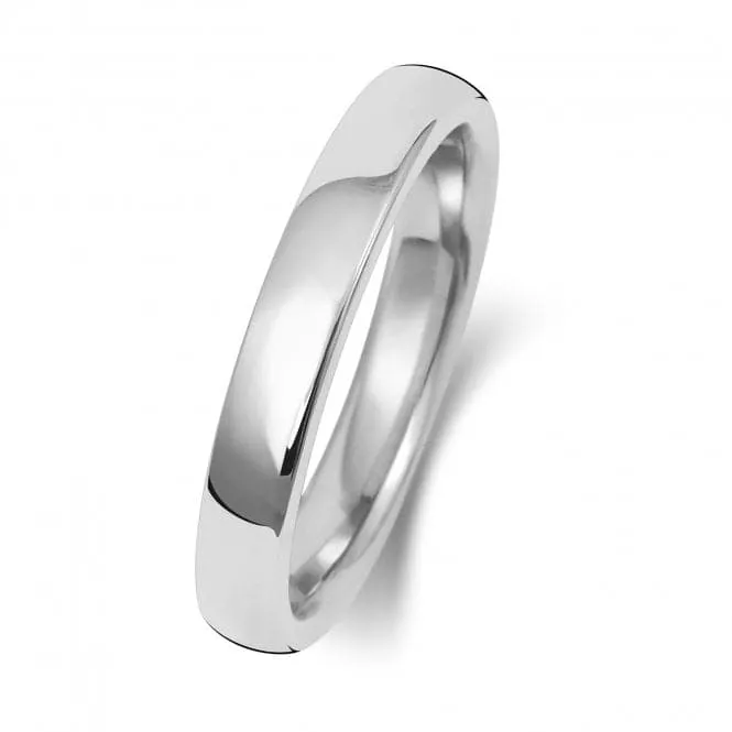 Wedding Band 9K Soft Court 3 mm-1.4 Wedding  Ring W133WM