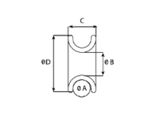 Wichard FRX Low Friction Thimble Rings - All Sizes